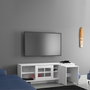 Hanah Home Revival - Whtite Soporte para TV Blanco